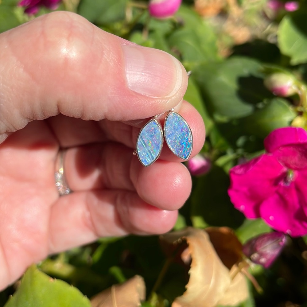 Opal Doublet Earrings